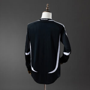 Real Madrid 2006/07 Second Away Long Sleeve Retro Jersey – Vintage Replica Footb