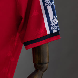 Osasuna 1995/96 Home Retro Jersey – Vintage Replica Football Soccer Shirt – Size