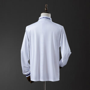 Real Madrid 1994/95 Home Long Sleeve Retro Jersey – Vintage Replica Football Soc