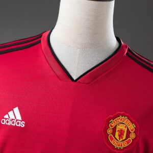 M-U 1819 Home Long-Sleeve Retro Jersey – Replica Football Soccer Shirt – S–XXL