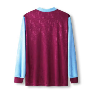 West Ham United 1995/97 Long Sleeve Home Retro Jersey – Classic Football Shirt –