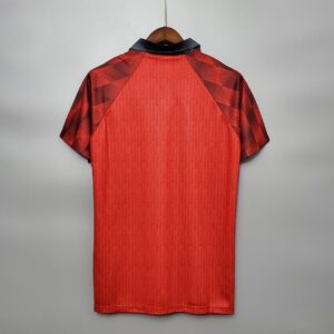 1996 Manchester United Home Short Sleeve Retro Replica Jersey Size M-X
