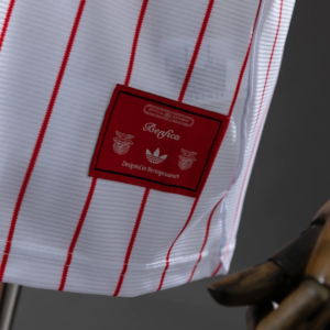 Benfica 25/26 US Pack Full-Button Baseball Jersey White