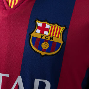 Barcelona 2014/15 Home Retro Jersey – Vintage Replica Football Soccer Shirt – Si