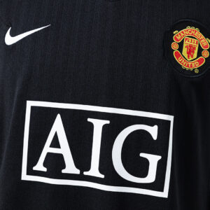 Manchester United 2007/08 Away Long Sleeve Retro Jersey – Classic Football Shirt
