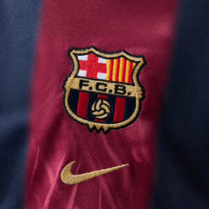 Barcelona x Travis Scott Retro Kids Kit Jersey – Replica Football Soccer Shirt –