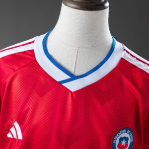 Chile 2026 Home Kids Kit Jerseys – Replica Football Soccer Shirt – Size 16-28