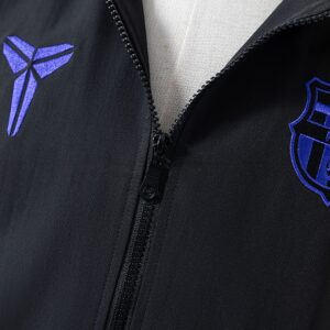 Barcelona x Kobe Windbreaker - Black – Replica Football Soccer Shirt – S–XXL