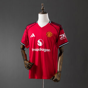 Manchester United 25/26 Home Jersey – Replica Football Soccer Shirt – S–4XL