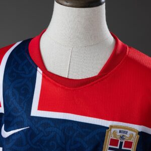 Norway 2026 Home Kids Kit Jersey – Replica Football Soccer Shirt – Size 16–28