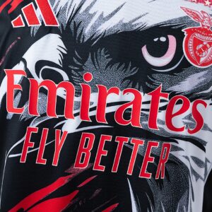 Benfica 26_27 Special Eagle Jersey - Black& White – Replica Football Soccer Shir