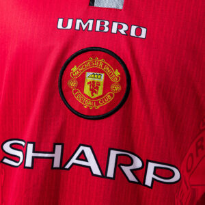 Manchester United 1996/97 Home Long Sleeve Retro Jersey – Classic Football Shirt