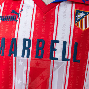 Atletico Madrid 1995/96 Home Retro Jersey – Vintage Replica Football Soccer Shir