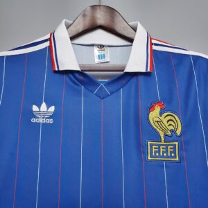 1982 France Home Retro Jersey – Vintage Replica Football Soccer Shirt – S-XXL