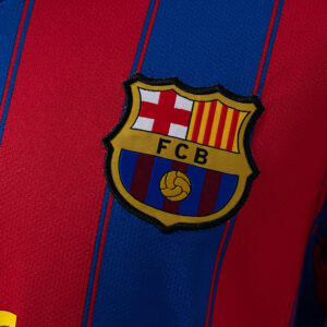 Barcelona 2009/10 Home Long Sleeve Retro Jersey – Vintage Replica Football Socce