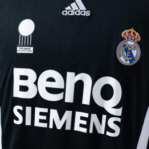 Real Madrid 2006/07 Second Away Long Sleeve Retro Jersey – Vintage Replica Footb