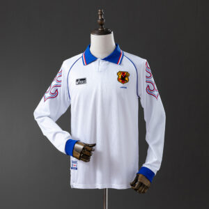 Japan 1998 Away Long Sleeve Retro Jersey – Vintage Replica Football Soccer Shirt