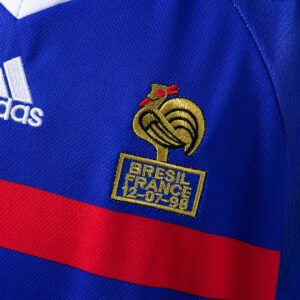 France 1998 Home Retro Jersey – Replica Football Soccer Shirt – S–XXL