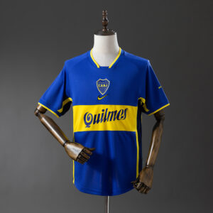 Boca Juniors 01/02 Home Retro Jersey S-XXL