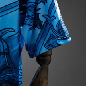 Japan 25/26 Samurai and Blue Dragon Pattern Jersey – Replica Football Soccer Shi