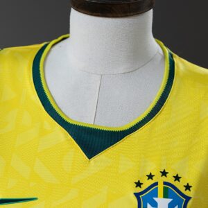 Brazil 2026 Women's Crop Tank Top Home Jersey – Replica Football Soccer Shirt –
