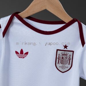 Spain 26_27 Baby Away Jersey – Replica Football Soccer Shirt – Size 9–12