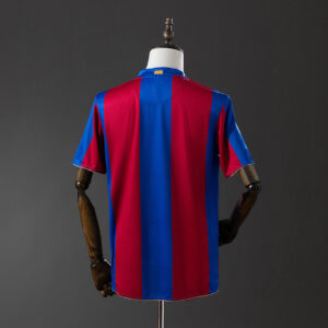 Barcelona 2007/08 Home Retro Jersey – Vintage Replica Football Soccer Shirt – Si