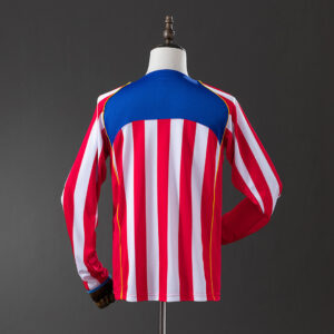 Atletico Madrid 2004/05 Home Long Sleeve Retro Jersey – Vintage Replica Football
