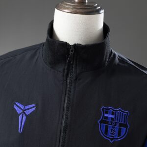 Barcelona x Kobe Windbreaker - Black – Replica Football Soccer Shirt – S–XXL
