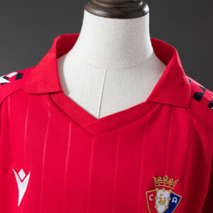 Osasuna 25/26 Home kids kit Jersey – Replica Football Soccer Shirt – Size:16–28