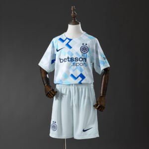 Inter Milan 25/26 Away Kids Kit Jersey – Replica Football Soccer Shirt – Size 16