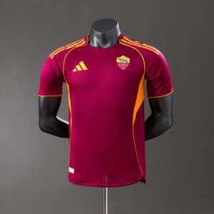 Roma 25/26 Home Player Version Jersey – Replica Football Soccer Shirt – S–3XL