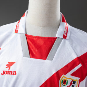 Rayo Vallecano 94/95 Home Retro Jersey – Replica Football Soccer Shirt – S–XXL