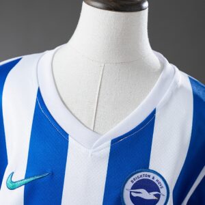 Brighton 25_26 Home Kids kit Jersey – Replica Football Soccer Shirt – SIZE 16-28