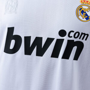 Real Madrid 2009/10 Home Long Sleeve Player Version Retro Jersey – Vintage Repli