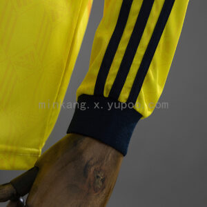 America 97_98 Home Long-Sleeve Retro Jersey – Replica Football Soccer Shirt – S–