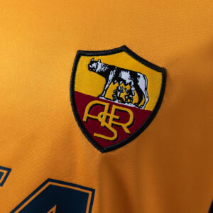 Roma 01/02 Champion Edition Long Sleeve Retro Jersey – Replica Football Soccer S