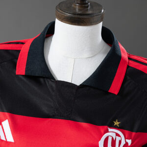 Flamengo 26_27 Home Women's Crop Top Style – Replica Football Soccer Shirt – S–X