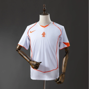 Netherlands 2004 Away Retro Jersey – Vintage Replica Football Soccer Shirt – S–X