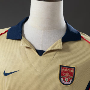Arsenal 01/02 Away Long Sleeve Retro Jersey – Replica Football Shirt – S-XXL