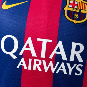 Barcelona 2014/15 Home Long Sleeve Retro Jersey – Vintage Replica Football Socce