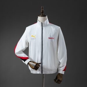 AC Milan co-branded Windbreaker - White – Replica Football Soccer Shirt – S–XXL