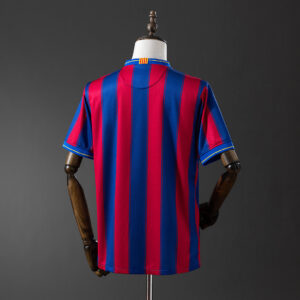 Barcelona 2009/10 Home Retro Jersey – Vintage Replica Football Soccer Shirt – Si