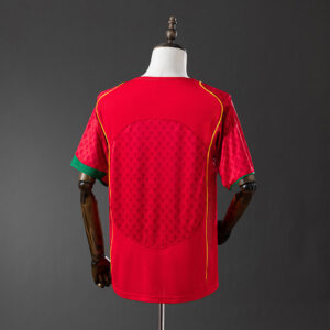 Portugal 2004 Home Retro Jersey – Vintage Replica Football Soccer Shirt – S–4XL