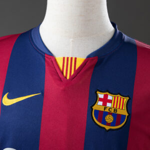 Barcelona 2014/15 Home Retro Jersey – Vintage Replica Football Soccer Shirt – Si
