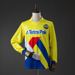 Frankfurt 93_96 Away Long-Sleeve Retro Jersey – Replica Football Soccer Shirt –