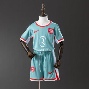 Atletico Madrid 24/25 Away Kids Fan Version Kit – Replica Football Shirt – Size
