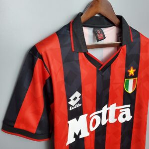 93/94 AC Milan Home Retro Jersey – Vintage Replica Football Soccer Shirt – S-XXL
