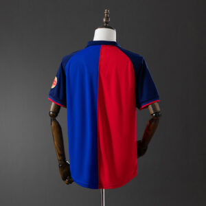 Barcelona 1999/00 Home Retro Jersey – Vintage Replica Football Soccer Shirt – Si