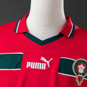 Morocco 1998 Away Retro Jersey – Vintage Replica Football Soccer Shirt – S–XXL